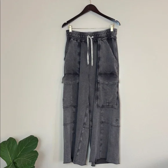 FP Movement by Free People Gray Cargo Pants - Picture 2 of 15